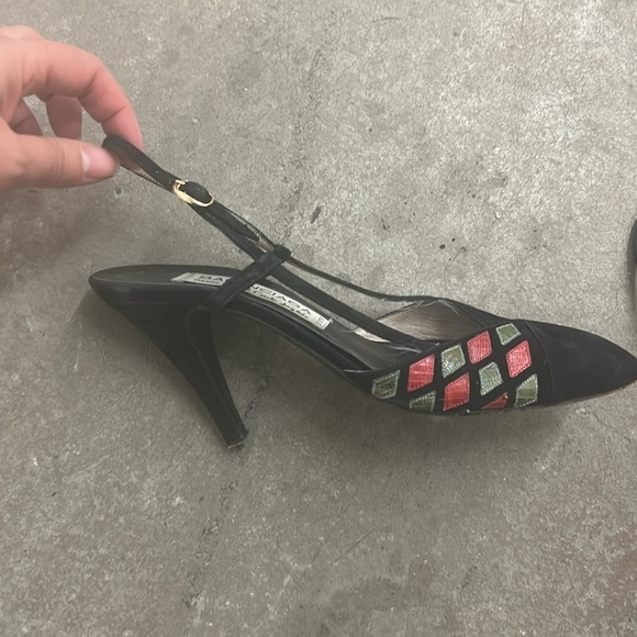 Vintage balenciaga pointy toe heels - Picture 2 of 6